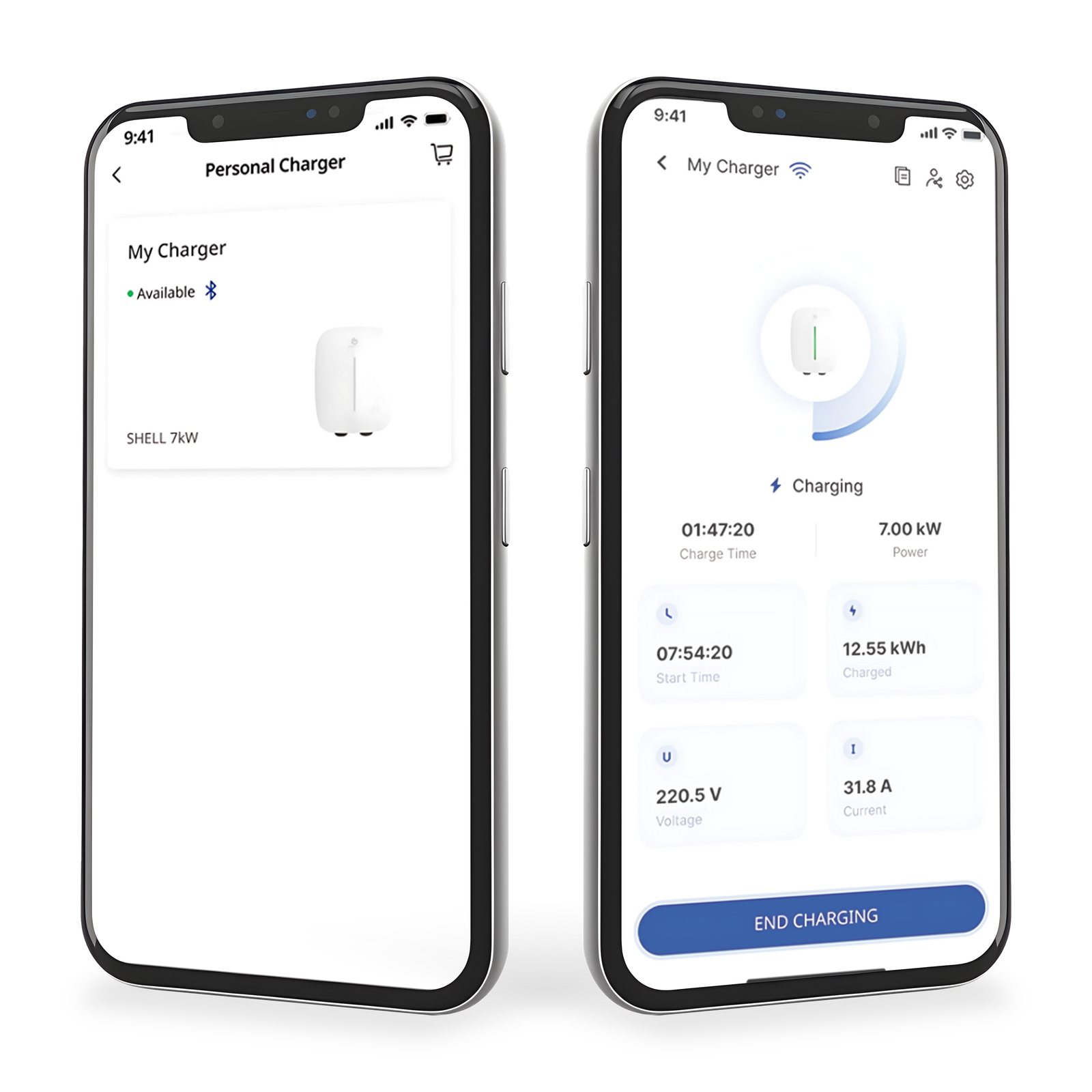 personal charger integration ev app connect and manage your own charger through EI Charge